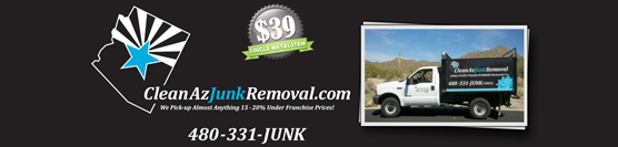 Clean AZ Junk Removal Website