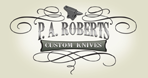 P.A. Roberts Custom Knives Logo